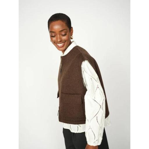 CHALECO DE LANA ELOISE LOISA, MOS MOSH OI 2025-26, REF. 173970 [1]