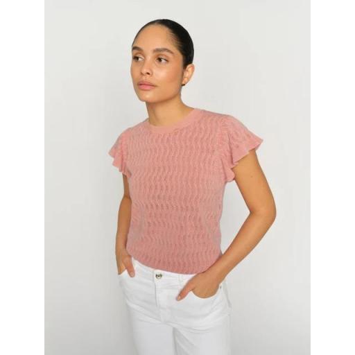 TOP  MMGANNA PATTERN O-NECK, MOS MOSH PV 2026, REF. 177580 [1]