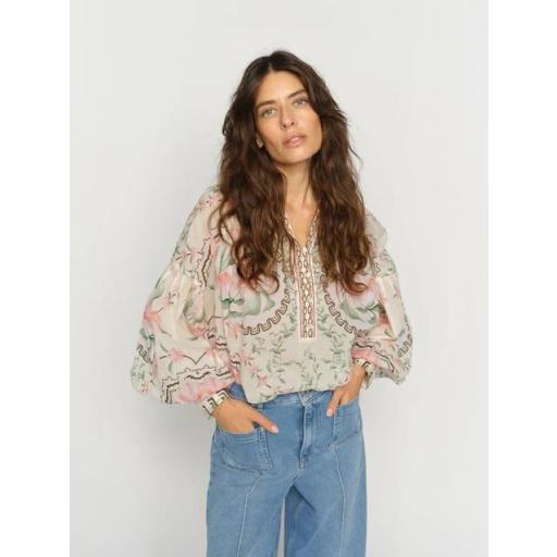 BLOUSE MMWYLDE ORCHID, MOS MOSH PV 2026, REF. 178220