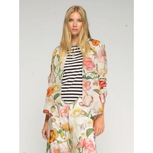 CAMISA ESTAMPADO FLORES MULTICOLOR, VILAGALLO PV 2026, REF. 33448 [0]