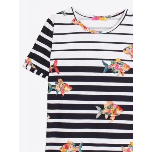 CAMISETA DE RAYAS PECES VOLANTES, VILAGALLO PV 2026, REF. 33548 [1]