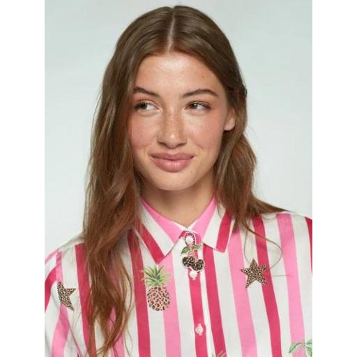 CAMISA RAYAS Y LEOPARDOS, VILAGALLO PV 2026, REF. 33641 [2]