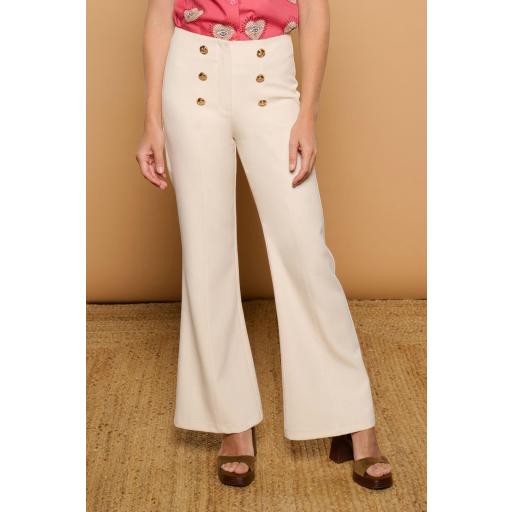 TROUSERS WHITE AIVIS, MINUETO PV 2026, REF. 261004 [0]