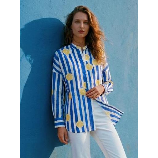 CAMISA RAYAS LIMONES, VILAGALLO PV 2026, REF. 33458 [0]