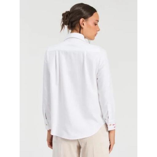 CAMISA ESPIGA BLANCA BORDADO CORAZON , VILAGALLO OI 2026-27, REF. 33756 [2]