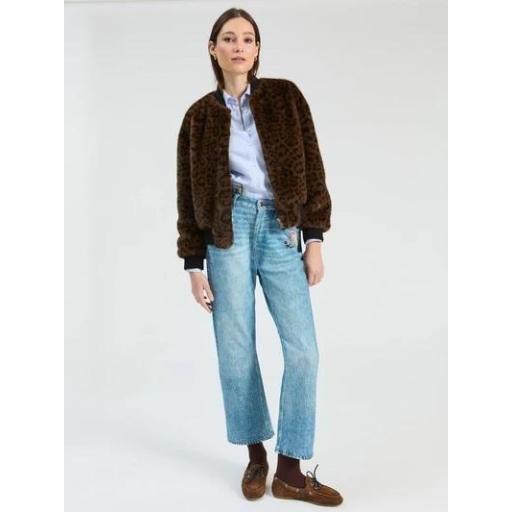 CHAQUETA BOMBER PELO LEOPARDO, VILAGALLO OI 2026-27, REF. 33761 [1]