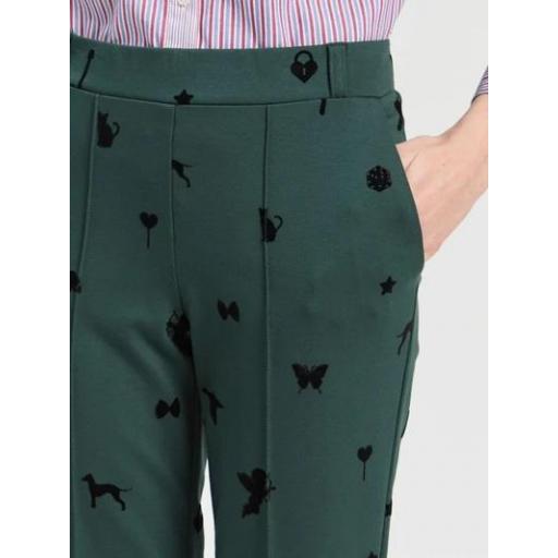 PANTALÓN PUNTO ROMA VERDE, VILAGALLO OI 2026-27, REF. 33776 [1]