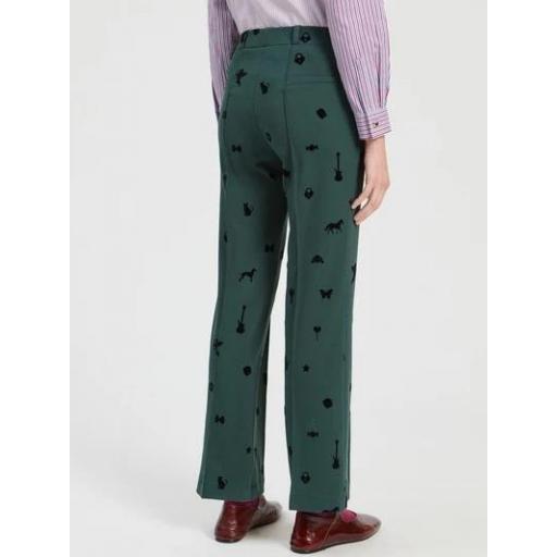 PANTALÓN PUNTO ROMA VERDE, VILAGALLO OI 2026-27, REF. 33776 [2]