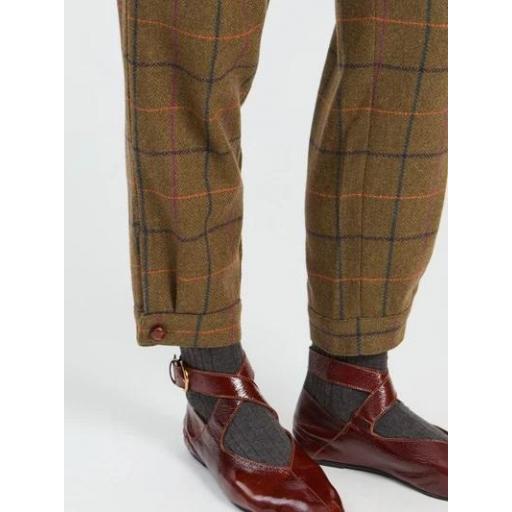 PANTALÓN BOMBACHO CUADROS MARRÓN, VILAGALLO OI 2026-27, REF. 33832 [1]