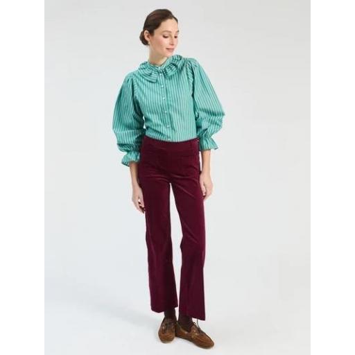 PANTALÓN TERCIOPELO BURDEOS, VILAGALLO OI 2026-27, REF. 33835 [3]