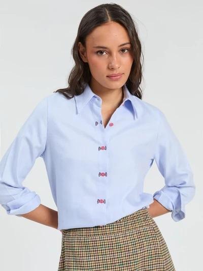 CAMISA ESPIGA AZUL, VILAGALLO OI 2026-27, REF. 33836