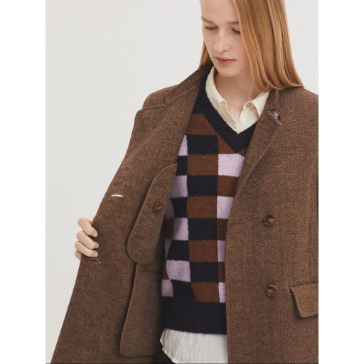 ABRIGO DOBLE FAZ ESPIGA, NICE THINGS OI 2025-26, REF. WWV071 [2]