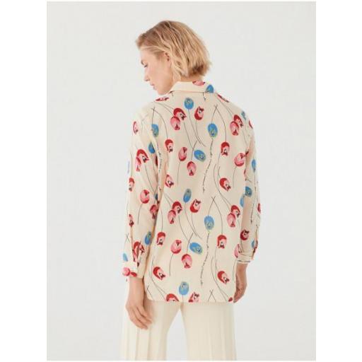 CAMISA BÁSICA 97 TULIPS PRINT, NICE THINGS, REF. WWM119 [1]