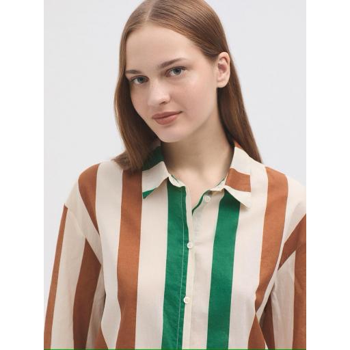CAMISA BÁSICA MULTISTRIP, NICE THINGS PV 2025, REF. WWU042 [1]