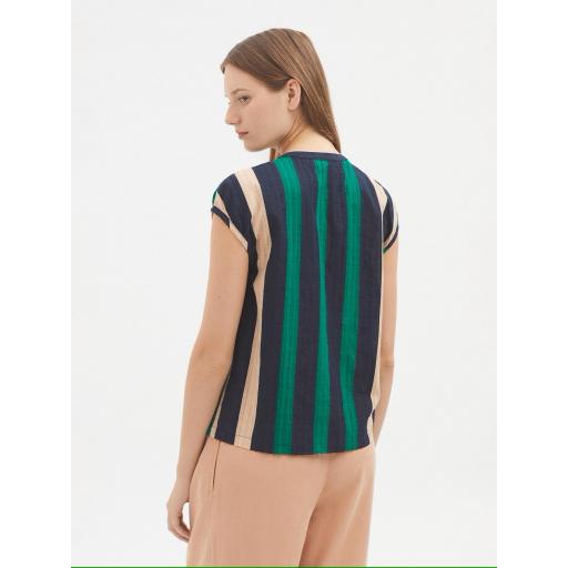 CAMISA MAO "MULTISTRIPE", NICE THINGS PV 2025, REF. WWU165 [3]