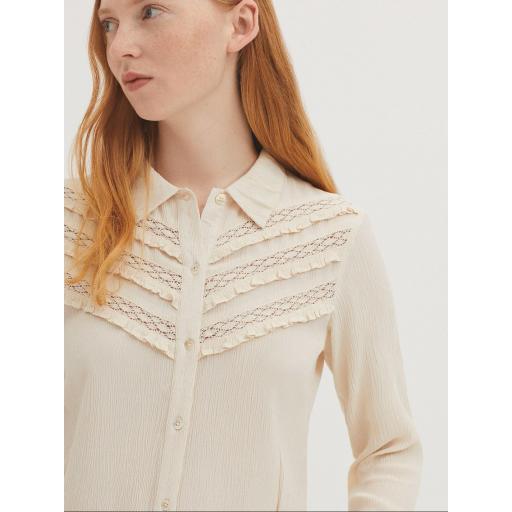 CAMISA VISCOSA PUNTILLAS, NICE THINGS OI 2025-26, REF. WV103 [1]