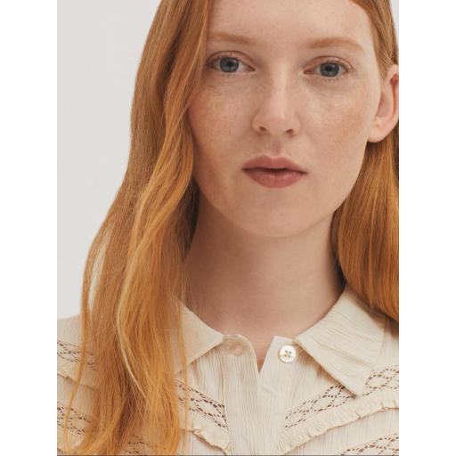 CAMISA VISCOSA PUNTILLAS, NICE THINGS OI 2025-26, REF. WV103 [2]