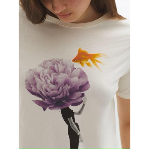 CAMISETA "PEONY WOMAN", NICE THINGS PV 2024, REF. JS005 [1]