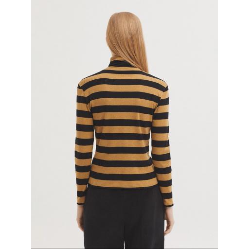 CAMISETA CUELLO ALTO RAYAS, NICE THINGS OI 2025-26, REF. WJV017 [3]