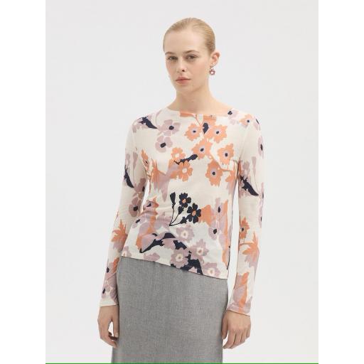 CAMISETA LANA "FLOWERS P…", NICE THINGS OI 2024-25, REF. WJT041