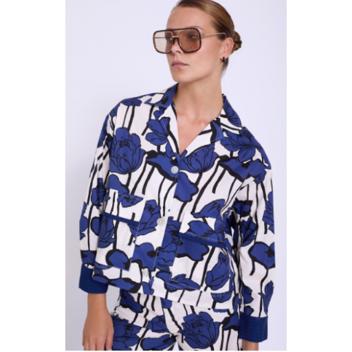 CAMISA ALGODÓN PRINT FLORES, SKATÏE PV 2025, REF. S05B105