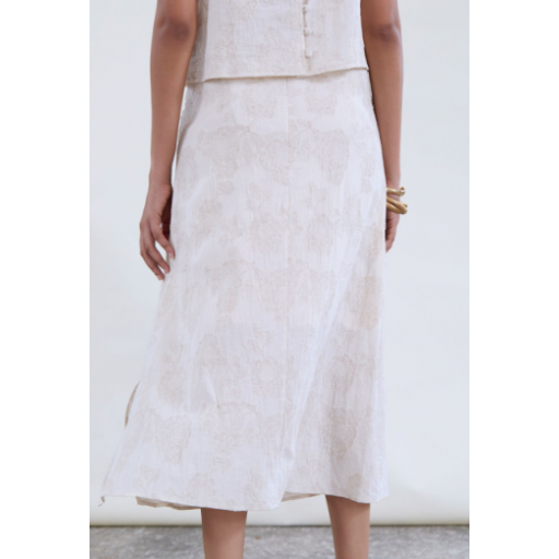 FALDA RECTA TEJIDO JACQUARD, SKATÏE PV 2025, REF. S102F01 [2]
