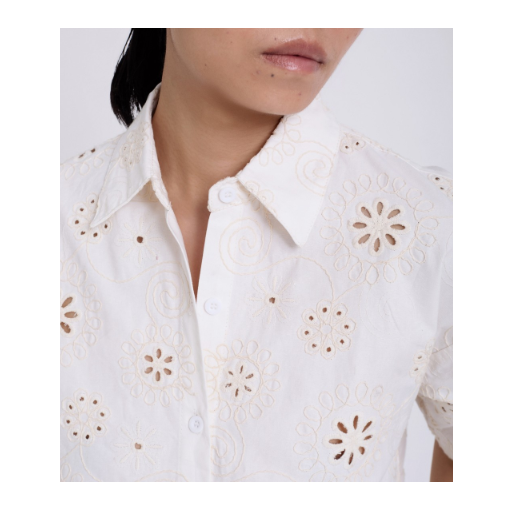 BLUSA ALGODÓN BORDADO, SKATÏE PV 2025, REF. S50B40 [1]