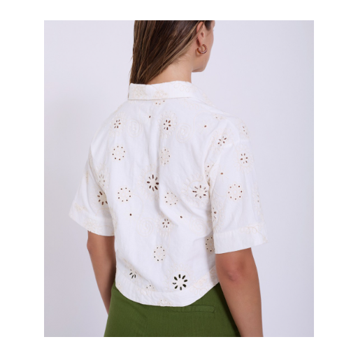 BLUSA ALGODÓN BORDADO, SKATÏE PV 2025, REF. S50B40 [2]