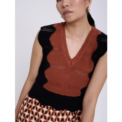 VESTIDO PUNTO BIMATERIA, SKATÏE PV 2025, REF. S53V02 [1]