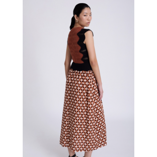 VESTIDO PUNTO BIMATERIA, SKATÏE PV 2025, REF. S53V02 [2]