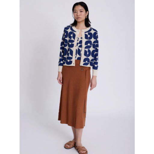 CHAQUETA DE PUNTO JACQUARD, SKATÏE PV 2025, REF. S56K34