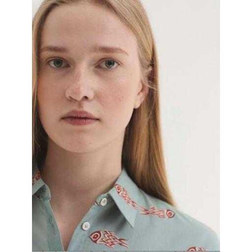 CAMISA BÁSICA #93 "ITHACA FISH PRINT", NICE THINGS PV 2026, REF. WWW002 [1]