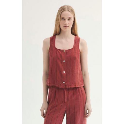 TOP RAYAS TENCEL SOBRETINTADA, NICE THINGS PV 2026, REF. WWW072