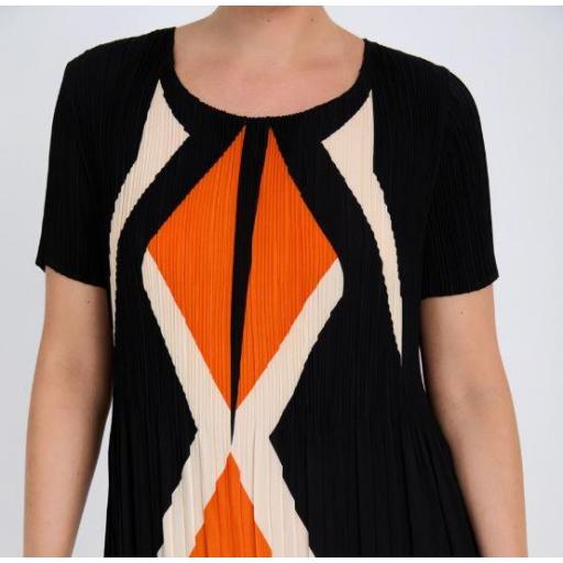 VESTIDO ESTAMPADO "NON IRON", SKATÏE PV 2026, REF. S99V04 [1]