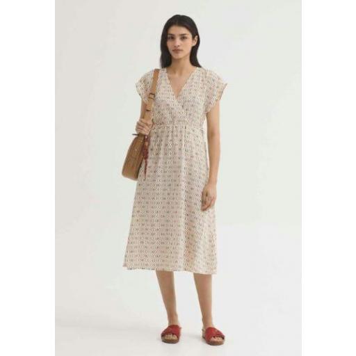 VESTIDO "HELENIC WAVES PRINT", NICE THNGS PV  2026, REF. WJW044 [0]