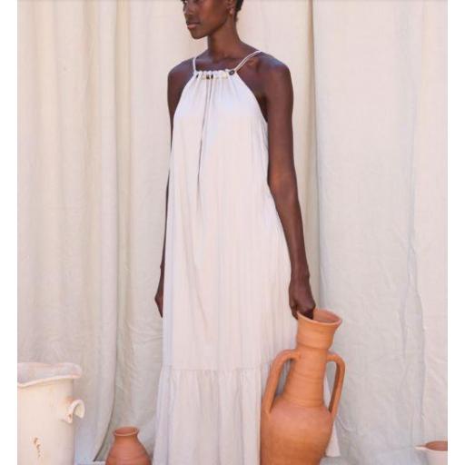 VESTIDO FLUIDO PEDRERÍA, SKATÏE PV 2026, REF. S116V01 [0]