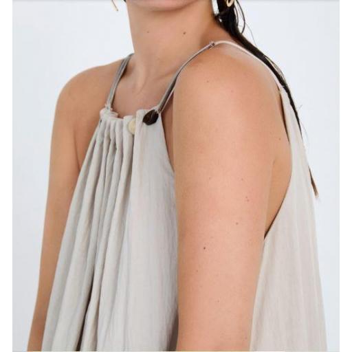 VESTIDO FLUIDO PEDRERÍA, SKATÏE PV 2026, REF. S116V01 [3]