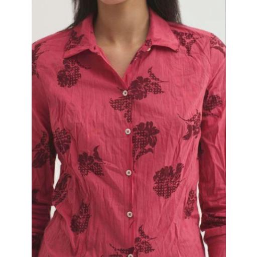 CAMISA BÁSICA #99 "DOTS AND FLOWERS", NICE THINGS PV 2026, REF. WWW013 [1]