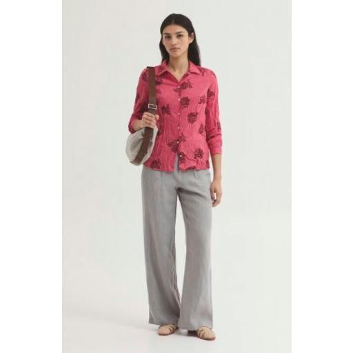 CAMISA BÁSICA #99 "DOTS AND FLOWERS", NICE THINGS PV 2026, REF. WWW013 [3]