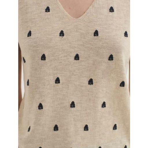 CHALECO BORDADO PROVENCAL, NICE THINGS PV 2026, REF. WKW039 [1]