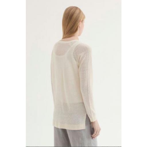 CHAQUETA LARGA ABERTURAS, NICE THINGS PV 2026, REF. WKW038 [3]