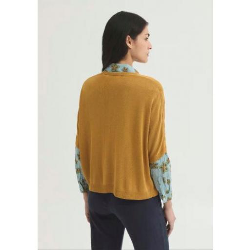 CHAQUETA CUELLO PICO FLUIDA, NICE THINGS PV 2026, REF. WKW010 [2]