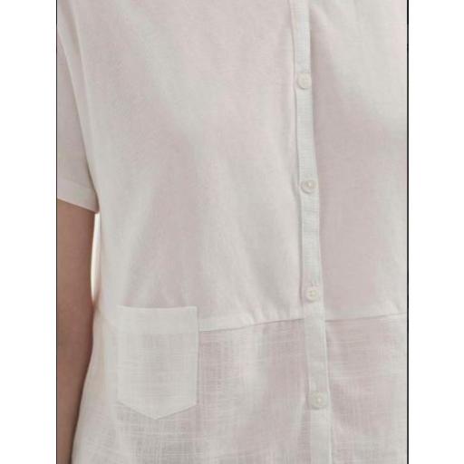 CAMISETA BIMATERIA LINO/ALGODÓN, NICE THINGS PV 2026, REF. WJW033 [1]