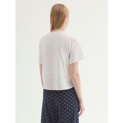 CAMISETA BIMATERIA LINO/ALGODÓN, NICE THINGS PV 2026, REF. WJW033 [2]