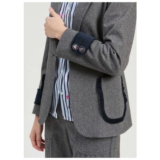 CHAQUETA GRIS MELAGE, VILAGALLO OI 2026-27, REF. 33828 [2]