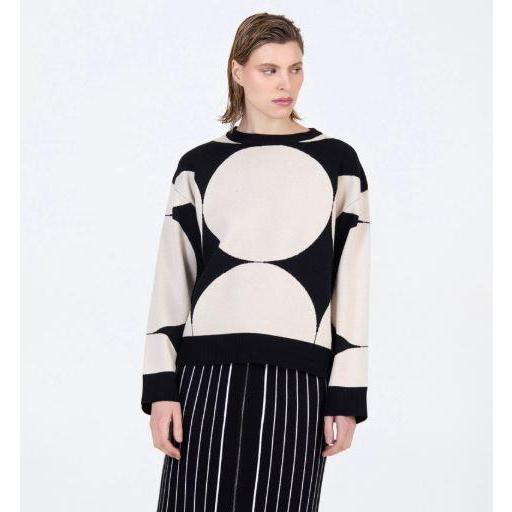 JERSEY JACQUARD CÍRCULOS, SKATÏE OI 2025-26, REF. S53K20