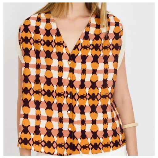 BLUSA CINTA METALIZADA, SKATïE PV 2025, REF. S102B05 [1]