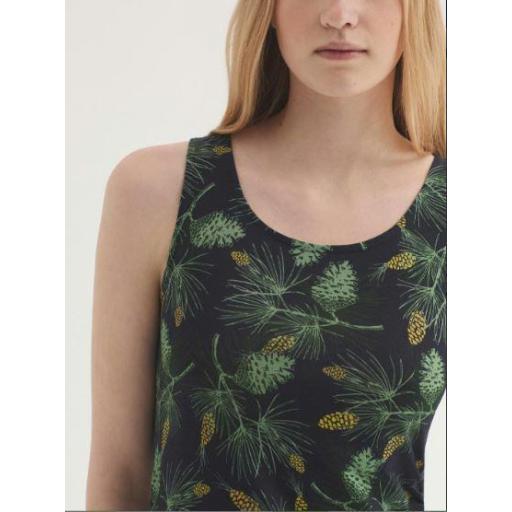 VESTIDO LARGO "PINECONES", NICE THNGS PV  2026, REF. WJW015 [1]