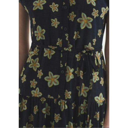 VESTIDO FLUIDO "STAR FLOWERS PRINT", NICE THINGS PV 2026, REF. WWW122 [1]