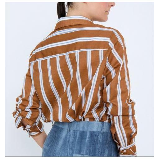 CAMISA ALGODÓN RAYAS, SKATÏE PV 2026, REF. S05B154 [2]